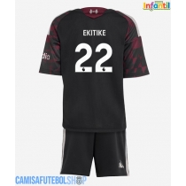 Camisa de time de futebol Liverpool Hugo Ekitike #22 Replicas 3º Equipamento Infantil 2026-27 Manga Curta (+ Calças curtas)